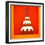 Chocolate cake,1998,(oil on linen)-Cristina Rodriguez-Framed Premium Giclee Print