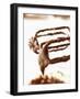 Chocolate Cake Mixture Sticking to Beater-Alain Caste-Framed Photographic Print