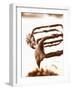 Chocolate Cake Mixture Sticking to Beater-Alain Caste-Framed Photographic Print