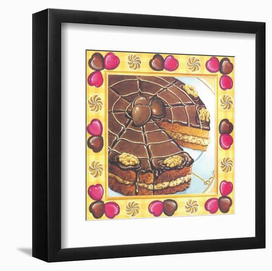 Chocolate Cake-Urpina-Framed Art Print