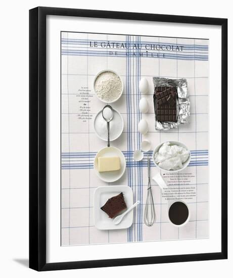 Chocolate Cake-Soulayrol & Chauvin-Framed Art Print