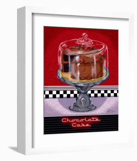 Chocolate Cake-Shari Warren-Framed Art Print