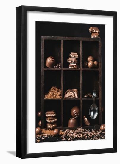 Chocolate Collection-Dina Belenko-Framed Giclee Print