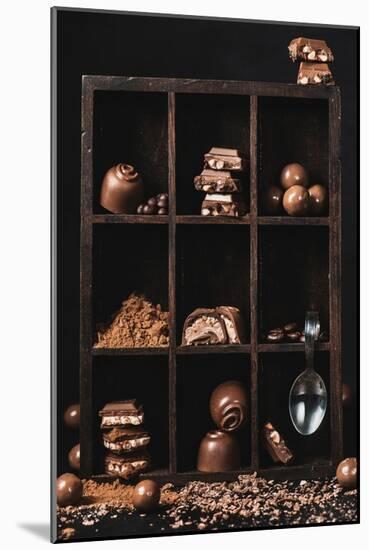 Chocolate Collection-Dina Belenko-Mounted Giclee Print