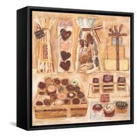 Chocolate Display 1-Maret Hensick-Framed Stretched Canvas
