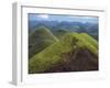 Chocolate Hills, a Famous Geological Curiosity, Bohol, the Philippines, Southeast Asia-Robert Francis-Framed Photographic Print