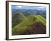 Chocolate Hills, a Famous Geological Curiosity, Bohol, the Philippines, Southeast Asia-Robert Francis-Framed Photographic Print