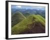 Chocolate Hills, a Famous Geological Curiosity, Bohol, the Philippines, Southeast Asia-Robert Francis-Framed Photographic Print