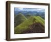 Chocolate Hills, a Famous Geological Curiosity, Bohol, the Philippines, Southeast Asia-Robert Francis-Framed Photographic Print