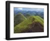 Chocolate Hills, a Famous Geological Curiosity, Bohol, the Philippines, Southeast Asia-Robert Francis-Framed Photographic Print