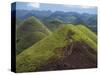Chocolate Hills, a Famous Geological Curiosity, Bohol, the Philippines, Southeast Asia-Robert Francis-Stretched Canvas