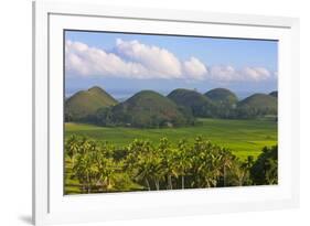 Chocolate Hills, Bohol Island, Philippines-Keren Su-Framed Photographic Print