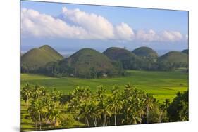 Chocolate Hills, Bohol Island, Philippines-Keren Su-Mounted Photographic Print