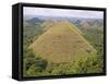 Chocolate Hills, Bohol Island, the Philippines, Southeast Asia-De Mann Jean-Pierre-Framed Stretched Canvas