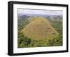 Chocolate Hills, Bohol Island, the Philippines, Southeast Asia-De Mann Jean-Pierre-Framed Photographic Print