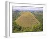 Chocolate Hills, Bohol Island, the Philippines, Southeast Asia-De Mann Jean-Pierre-Framed Photographic Print