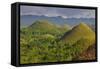 Chocolate Hills, Bohol, Philippines, Southeast Asia, Asia-Michael Runkel-Framed Stretched Canvas