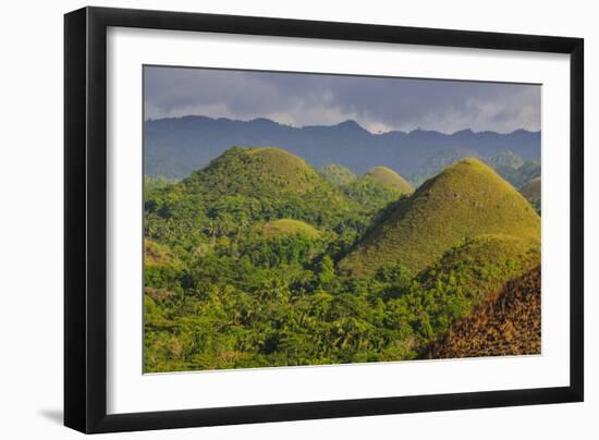 Chocolate Hills, Bohol, Philippines, Southeast Asia, Asia-Michael Runkel-Framed Photographic Print