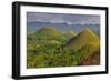 Chocolate Hills, Bohol, Philippines, Southeast Asia, Asia-Michael Runkel-Framed Photographic Print