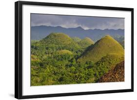 Chocolate Hills, Bohol, Philippines, Southeast Asia, Asia-Michael Runkel-Framed Photographic Print