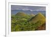 Chocolate Hills, Bohol, Philippines, Southeast Asia, Asia-Michael Runkel-Framed Photographic Print