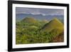 Chocolate Hills, Bohol, Philippines, Southeast Asia, Asia-Michael Runkel-Framed Photographic Print