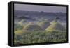 Chocolate Hills, Bohol, Philippines, Southeast Asia, Asia-Michael Runkel-Framed Stretched Canvas