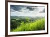 Chocolate Hills, Bohol, Philippines, Southeast Asia, Asia-Michael Runkel-Framed Photographic Print