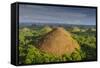 Chocolate Hills, Bohol, Philippines, Southeast Asia, Asia-Michael Runkel-Framed Stretched Canvas