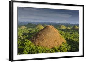 Chocolate Hills, Bohol, Philippines, Southeast Asia, Asia-Michael Runkel-Framed Photographic Print