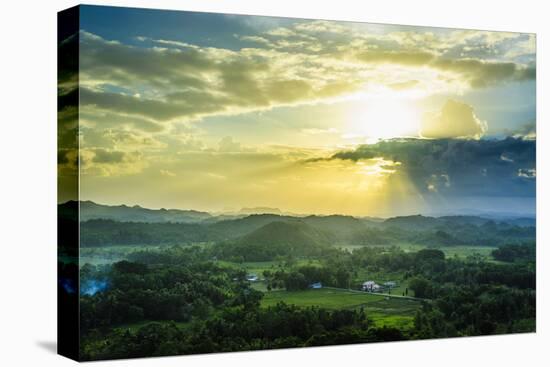 Chocolate Hills, Bohol, Philippines, Southeast Asia, Asia-Michael Runkel-Stretched Canvas