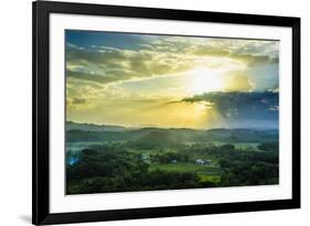 Chocolate Hills, Bohol, Philippines, Southeast Asia, Asia-Michael Runkel-Framed Photographic Print