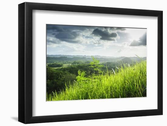 Chocolate Hills, Bohol, Philippines, Southeast Asia, Asia-Michael Runkel-Framed Photographic Print