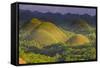 Chocolate Hills, Bohol, Philippines-Michael Runkel-Framed Stretched Canvas