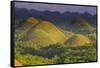 Chocolate Hills, Bohol, Philippines-Michael Runkel-Framed Stretched Canvas