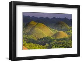 Chocolate Hills, Bohol, Philippines-Michael Runkel-Framed Photographic Print