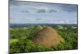 Chocolate Hills, Bohol, Philippines-Michael Runkel-Mounted Photographic Print