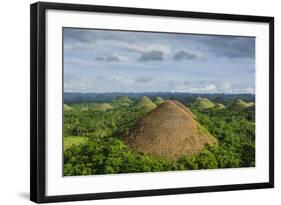 Chocolate Hills, Bohol, Philippines-Michael Runkel-Framed Photographic Print