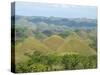 Chocolate Hills, Conical Hills in Tropical Limestone Karst, Carmen, Bohol, Philippines-null-Stretched Canvas