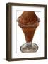 Chocolate Ice Cream-Found Image Press-Framed Photographic Print