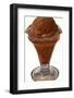 Chocolate Ice Cream-Found Image Press-Framed Photographic Print