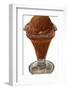 Chocolate Ice Cream-Found Image Press-Framed Photographic Print