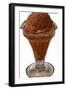 Chocolate Ice Cream-Found Image Press-Framed Photographic Print