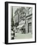 Chocolate King Sweetshop, Upper Street, Islington, London, 1944-null-Framed Photographic Print