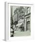 Chocolate King Sweetshop, Upper Street, Islington, London, 1944-null-Framed Photographic Print