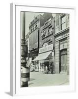 Chocolate King Sweetshop, Upper Street, Islington, London, 1944-null-Framed Photographic Print