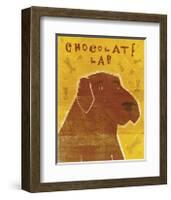 Chocolate Lab-John Golden-Framed Giclee Print