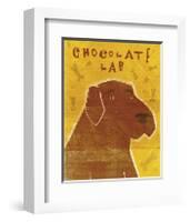 Chocolate Lab-John Golden-Framed Giclee Print