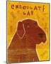 Chocolate Lab-John Golden-Mounted Art Print