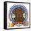 Chocolate Labrador Beer Label-Tomoyo Pitcher-Framed Stretched Canvas